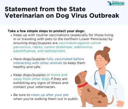 Update from MDARD on Mystery Virus Killing Dogs | Clare County Cleaver