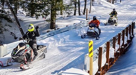 The first Free Snowmobiling Weekend will debut Feb. 11-12, 2023. Snowmobilers can operate their machines over a two-day period without the requirement of a snowmobile registration or trail permit.
